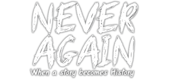 Логотип Never Again
