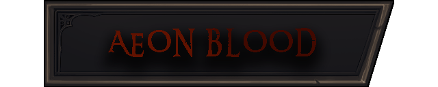 Логотип AEON BLOOD