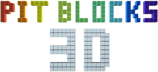 Логотип Pit Blocks 3D
