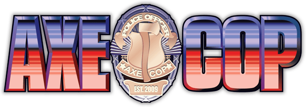Логотип Axe Cop
