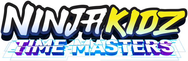 Логотип NINJA KIDZ: TIME MASTERS