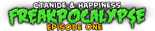 Логотип Cyanide and Happiness - Freakpocalypse