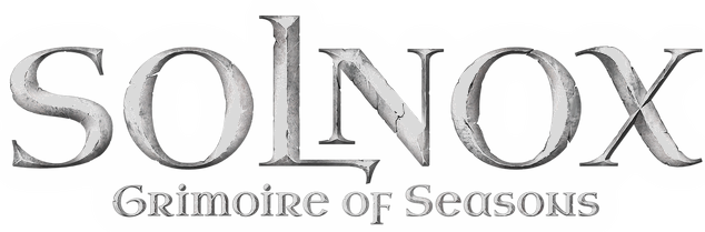 Логотип Solnox - Grimoire of Seasons
