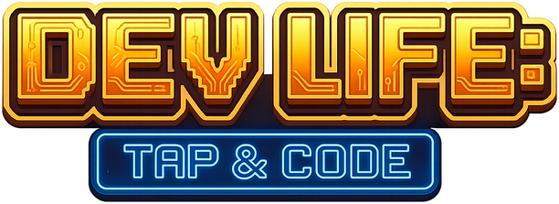 Логотип Dev Life: Tap & Code