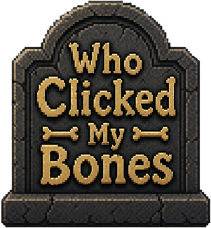 Логотип Who Clicked My Bones?