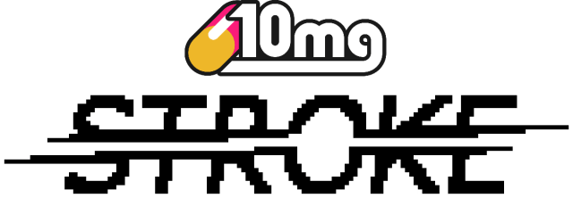 Логотип 10mg: Stroke