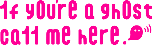 Логотип 1f y0u're a gh0st ca11 me here!