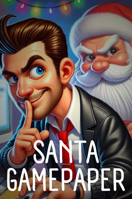 Santa Gamepaper