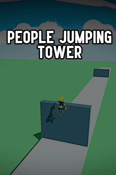 People Jumping Tower