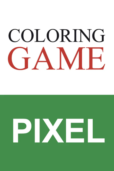 Coloring Game: Pixel