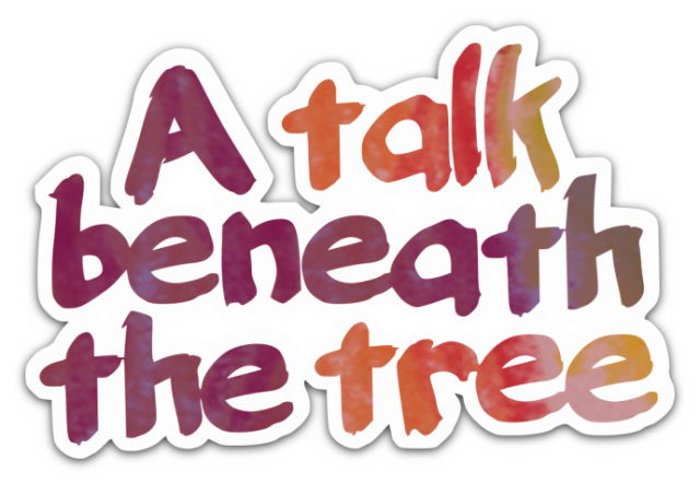 Логотип A talk beneath the tree