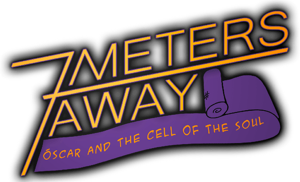 Логотип 7 Meters away. Oscar and the Cell of the Soul