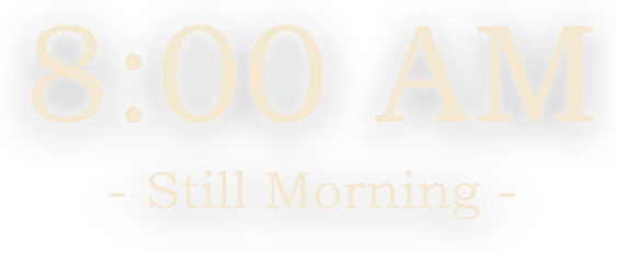 Логотип 8:00 AM: Still Morning