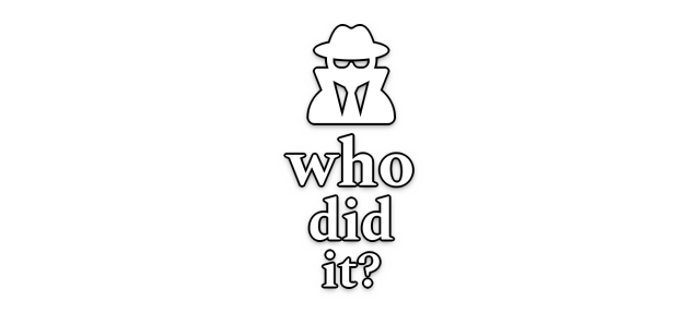 Логотип Who Did It?