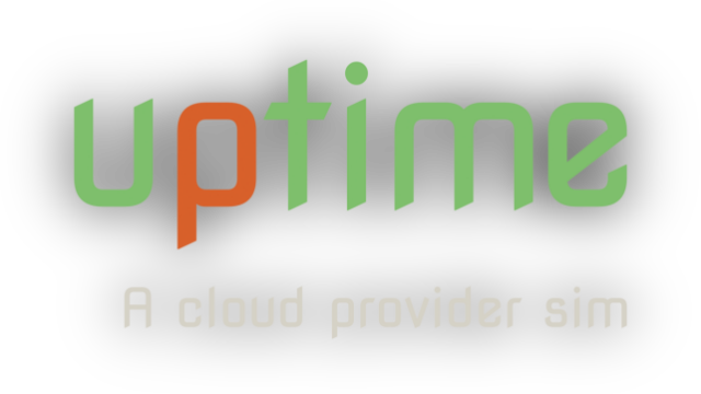 Логотип Uptime: A Cloud Provider Sim