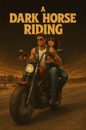 A Dark Horse Riding