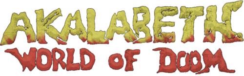 Логотип Akalabeth: World of Doom