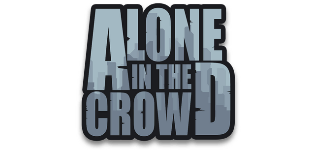 Логотип Alone in the crowd