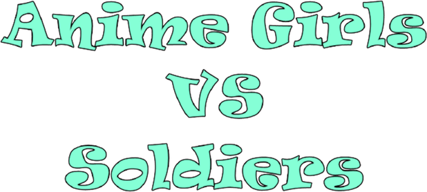 Логотип Anime Girls VS Soldiers