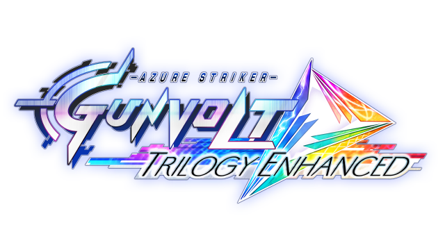Логотип Azure Striker Gunvolt Trilogy Enhanced