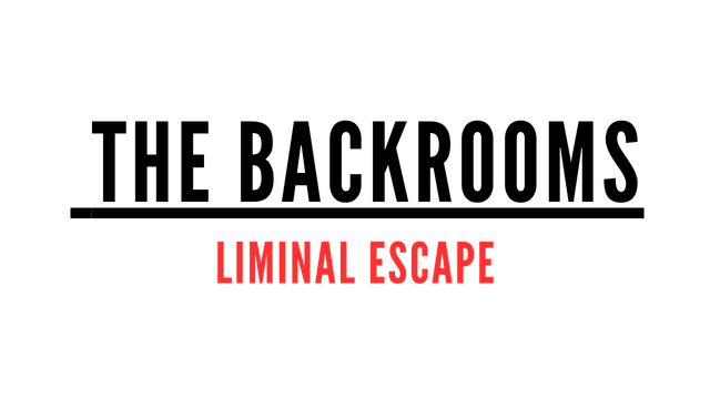 Логотип BACKROOMS LIMINAL ESCAPE