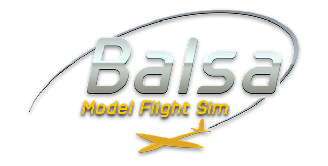 Логотип Balsa Model Flight Simulator