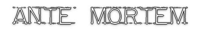 Логотип Ante Mortem