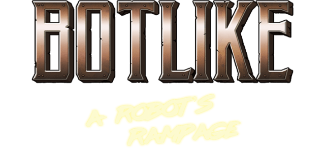 Логотип Botlike - a robot's rampage