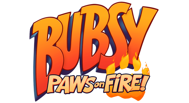 Логотип Bubsy: Paws on Fire!