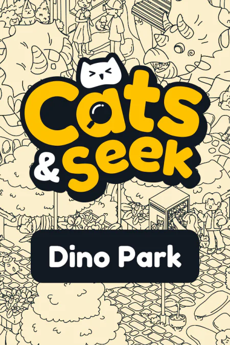 Cats and Seek: Cats Hidden at Dino Park