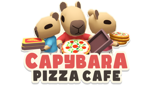 Логотип Capybara Pizza Cafe