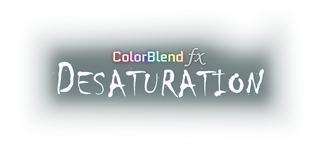 Логотип ColorBlend FX: Desaturation