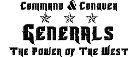 Логотип Command & Conquer: Generals Zero Hour - The Power Of The West