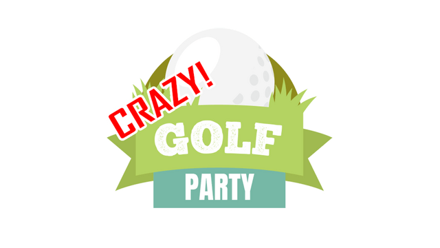 Логотип Crazy Golf Party