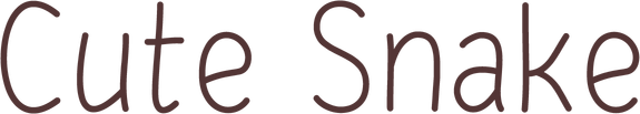Логотип Cute Snake