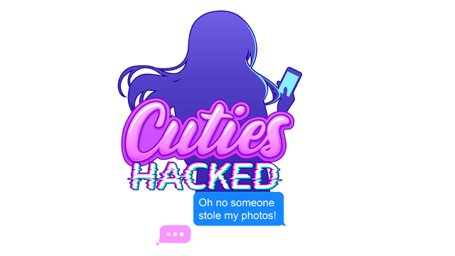 Логотип Cuties Hacked: Oh no someone stole my photos!