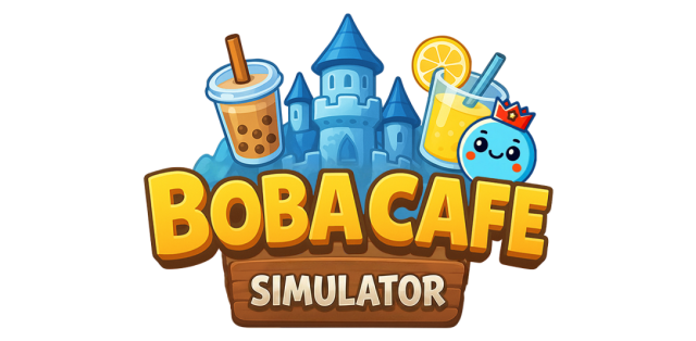 Логотип Boba Cafe Simulator
