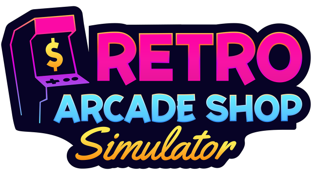Логотип Retro Arcade Shop Simulator