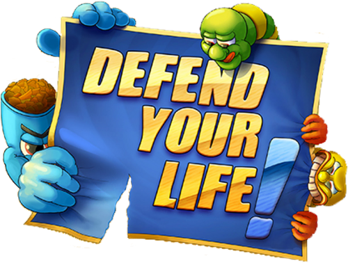 Логотип Defend Your Life: TD