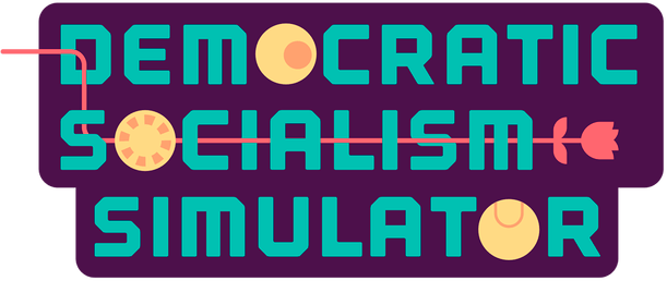 Логотип Democratic Socialism Simulator