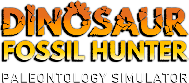 Логотип Dinosaur Fossil Hunter