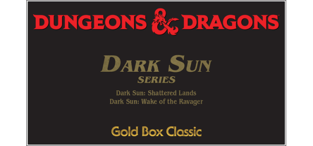 Логотип Dungeons and Dragons: Dark Sun Series