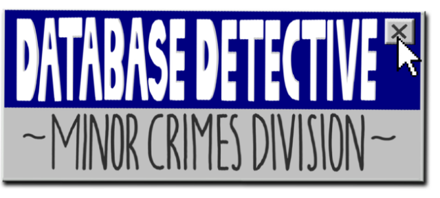 Логотип Database Detective: Minor Crimes Division