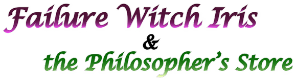 Логотип Failing Witch Iris and the Philosopher's Stone