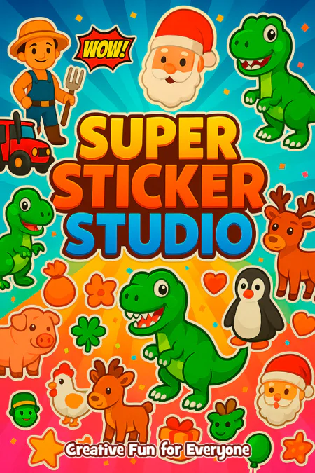 Super Sticker Studio - Creative Fun for Everyone