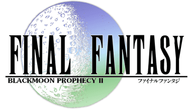 Логотип Final Fantasy Blackmoon Prophecy