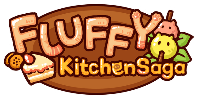 Логотип Fluffy Kitchen Saga