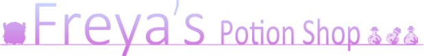 Логотип Freya's Potion Shop