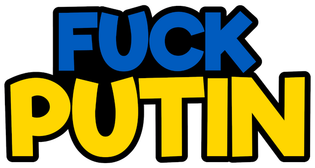 Логотип FUCK PUTIN