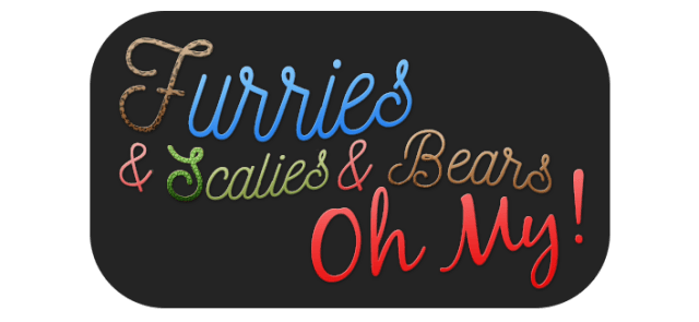 Логотип Furries and Scalies and Bears OH MY!